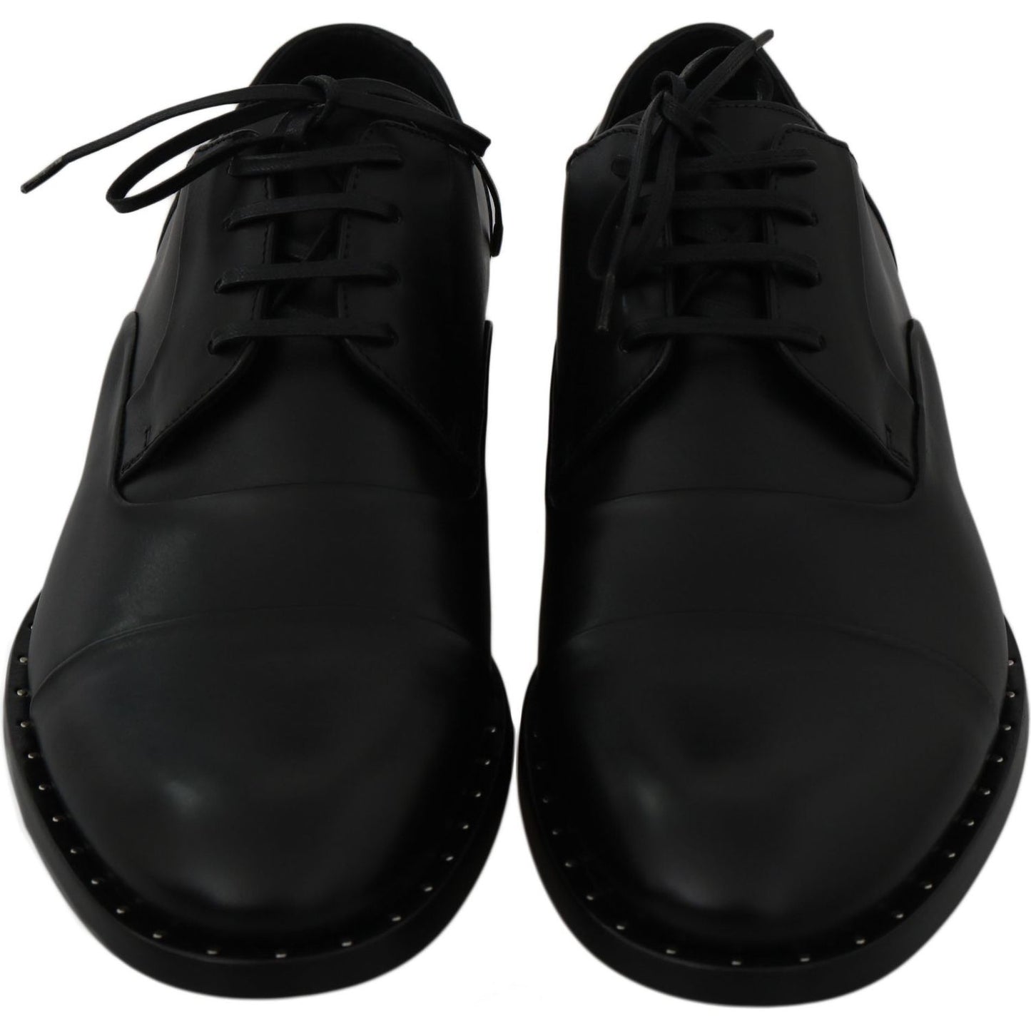 Dolce & Gabbana Black Leather Derby Formal Shoes 1728,67345645728,Black,Dolce & Gabbana,EU39/US6,Formal - Men - Shoes,Material: Leather,Men,Men - Shoes,New with tags,Oxfords and Derbies - Shoes,Shoes