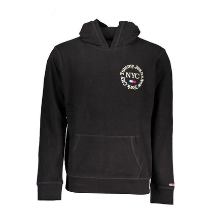 Tommy Hilfiger Black Cotton Sweatshirt Tommy Hilfiger