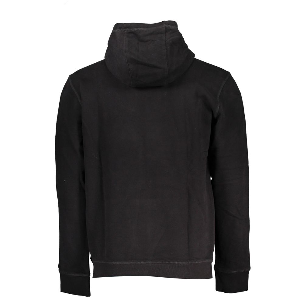 Tommy Hilfiger Black Cotton Sweatshirt Tommy Hilfiger
