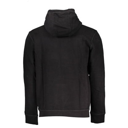 Tommy Hilfiger Black Cotton Sweatshirt Tommy Hilfiger