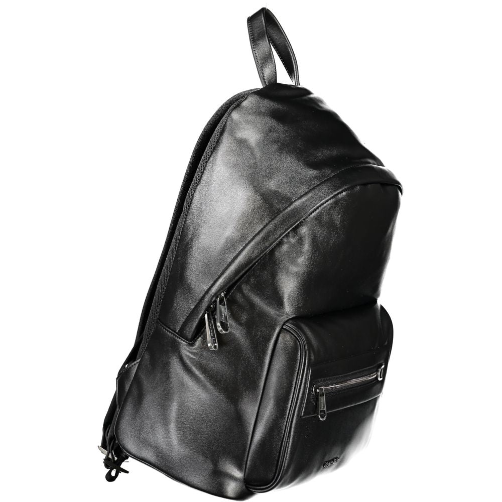 Calvin Klein Black Polyester Men's Backpack 1728,67403481248,Backpacks - Bags,Bags,Black,Calvin Klein,Men,New with tags