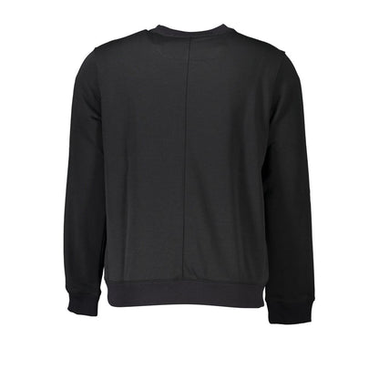 Calvin Klein Black Polyester Men's Sweatshirt 1728,67403481248,Black,Calvin Klein,Clothing,Men,New with tags,Sweaters - Clothing,Sweatshirts - Sweaters - Clothing,XL,XXL