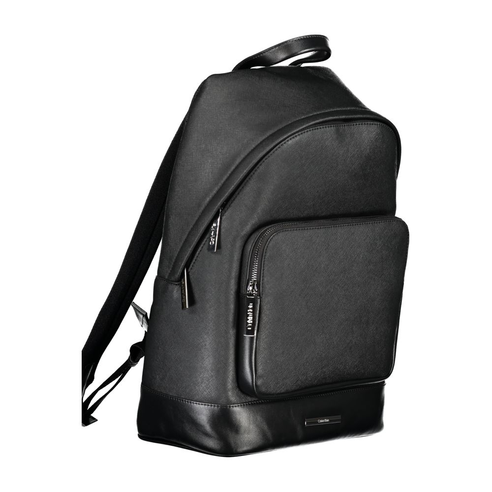 Calvin Klein Black Polyester Men Backpack 1728,67403481248,Backpacks - Bags,Bags,Black,Calvin Klein,Men,New with tags