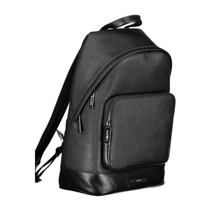 Calvin Klein Black Polyester Men Backpack 1728,67403481248,Backpacks - Bags,Bags,Black,Calvin Klein,Men,New with tags
