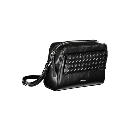 Calvin Klein Black Polyester Women Shoulder Bag 1728,67403481248,Bags,Black,Calvin Klein,Handbags - Bags,New with tags,Women