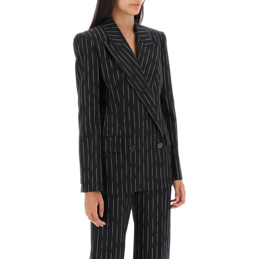 Alexander Mcqueen broken pinstripe jacket Jackets Alexander Mcqueen