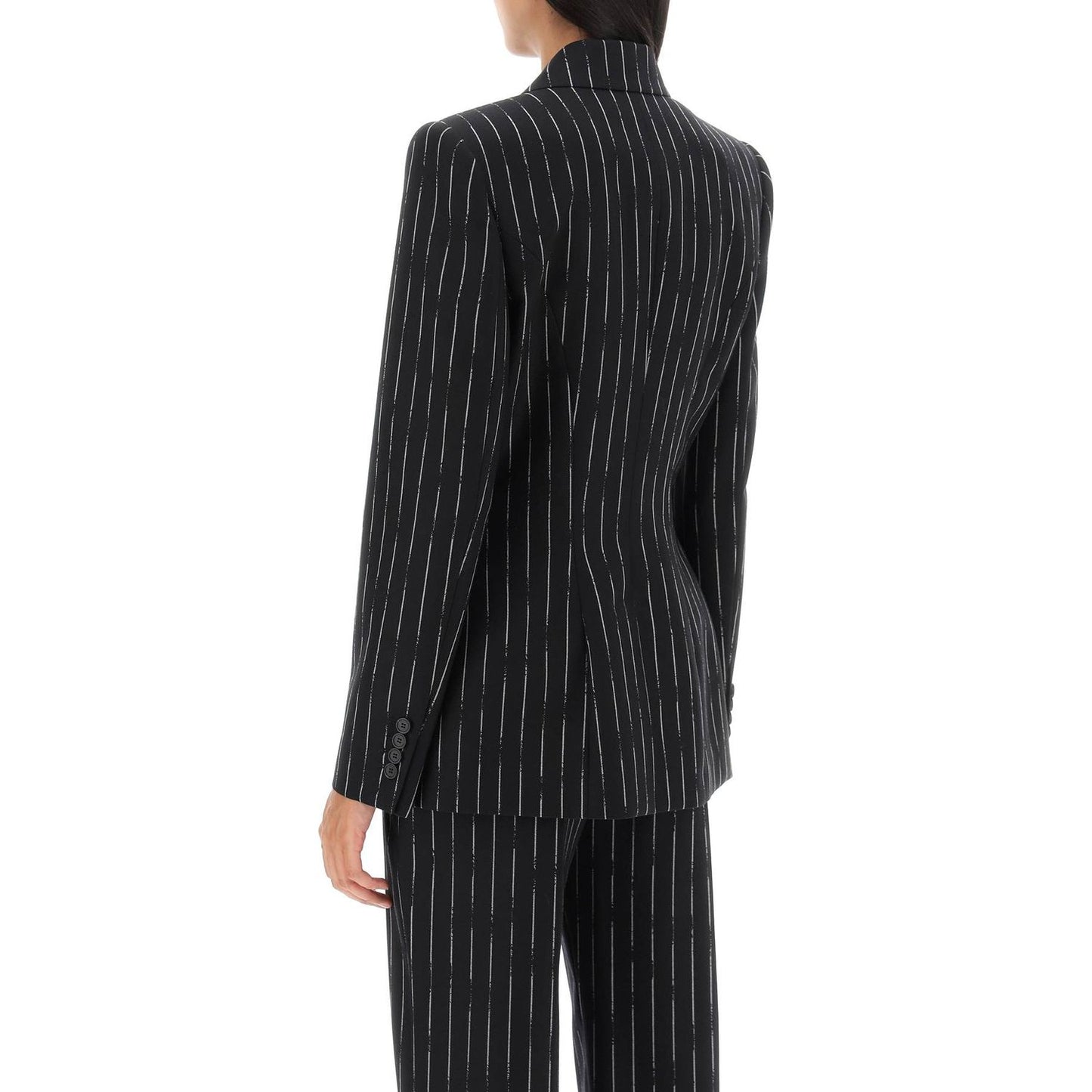 Alexander Mcqueen broken pinstripe jacket Jackets Alexander Mcqueen