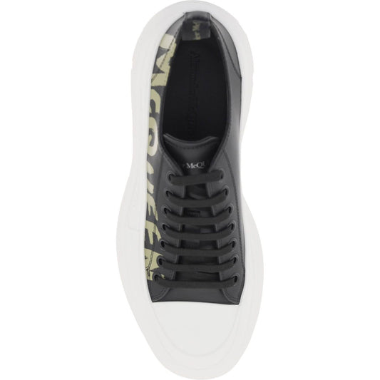 Alexander Mcqueen tread slick sneakers with graffiti logo Sneakers Alexander Mcqueen