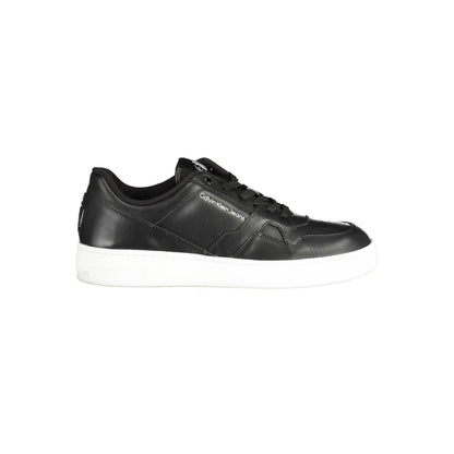 Calvin Klein Black Polyester Men Sneaker 1728,67403481248,Athletic - Sneakers - Shoes,Black,Calvin Klein,EU42/US9,EU43/US10,Men,Men - Shoes,New with tags,Shoes,Sneakers - Men - Shoes,Sneakers - Shoes