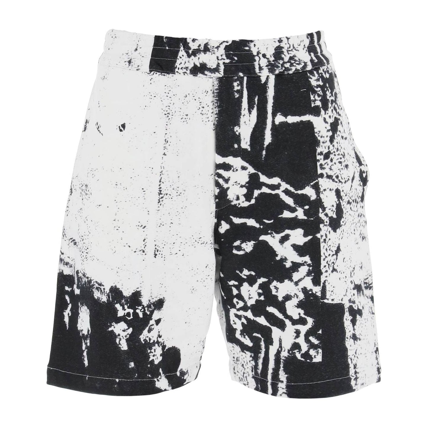 Alexander Mcqueen fold print sweat shorts Short trousers Alexander Mcqueen