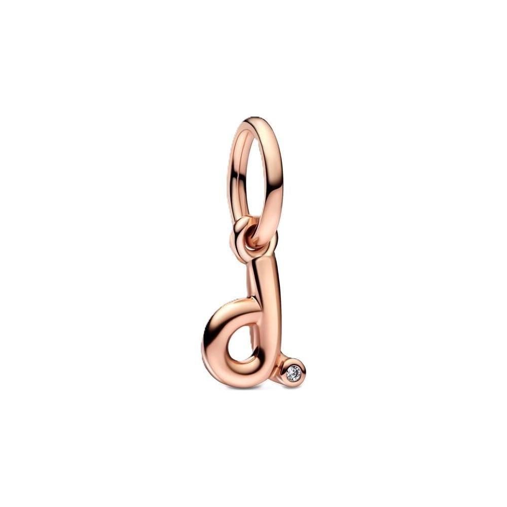 PANDORA CHARMS Mod. LETTER D DANGLE DESIGNER FASHION JEWELLERY PANDORA