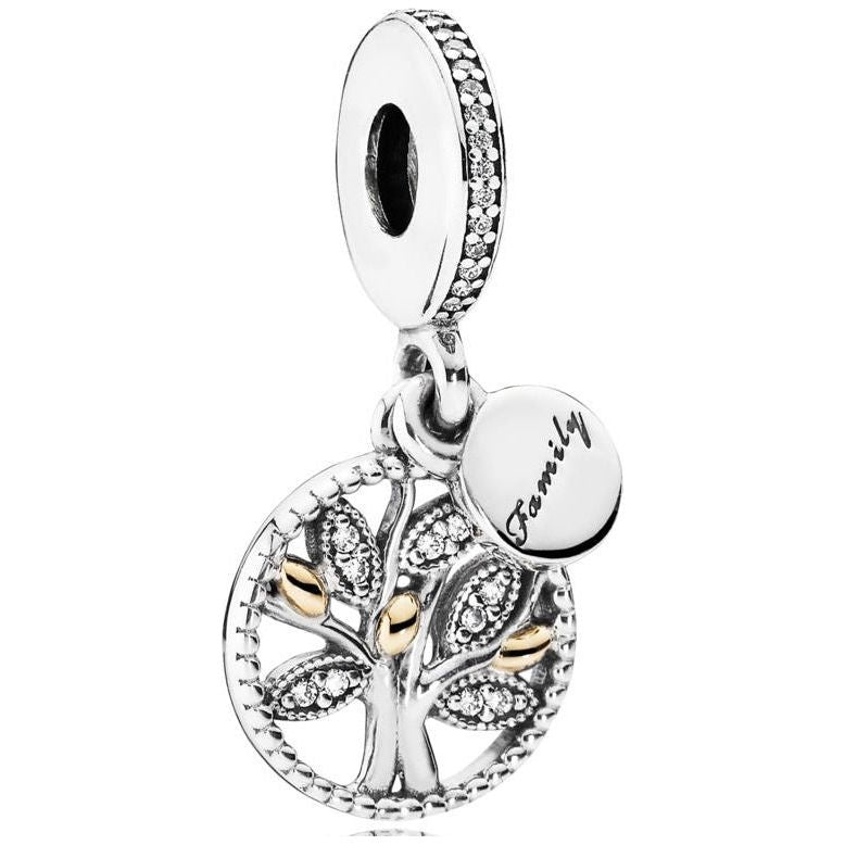 PANDORA CHARMS Mod. SPARKLING FAMILY TREE