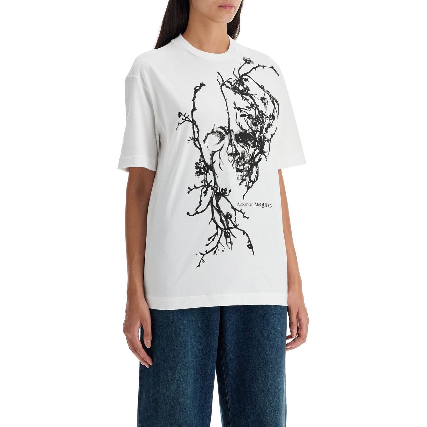 Alexander Mcqueen "oversized cherry blossom Topwear Alexander Mcqueen