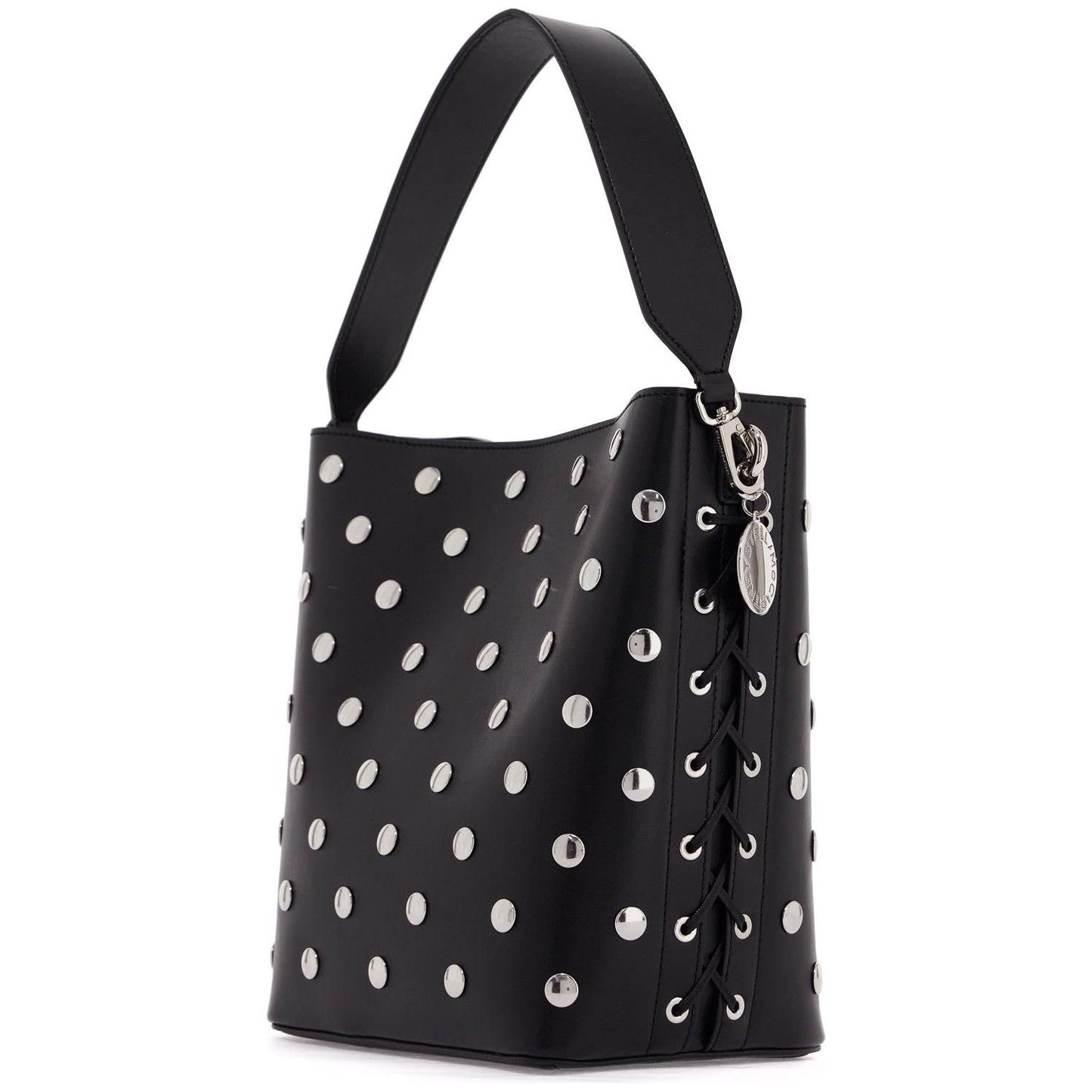 Stella McCartney large frayme bucket bag with studs Handbag Stella McCartney