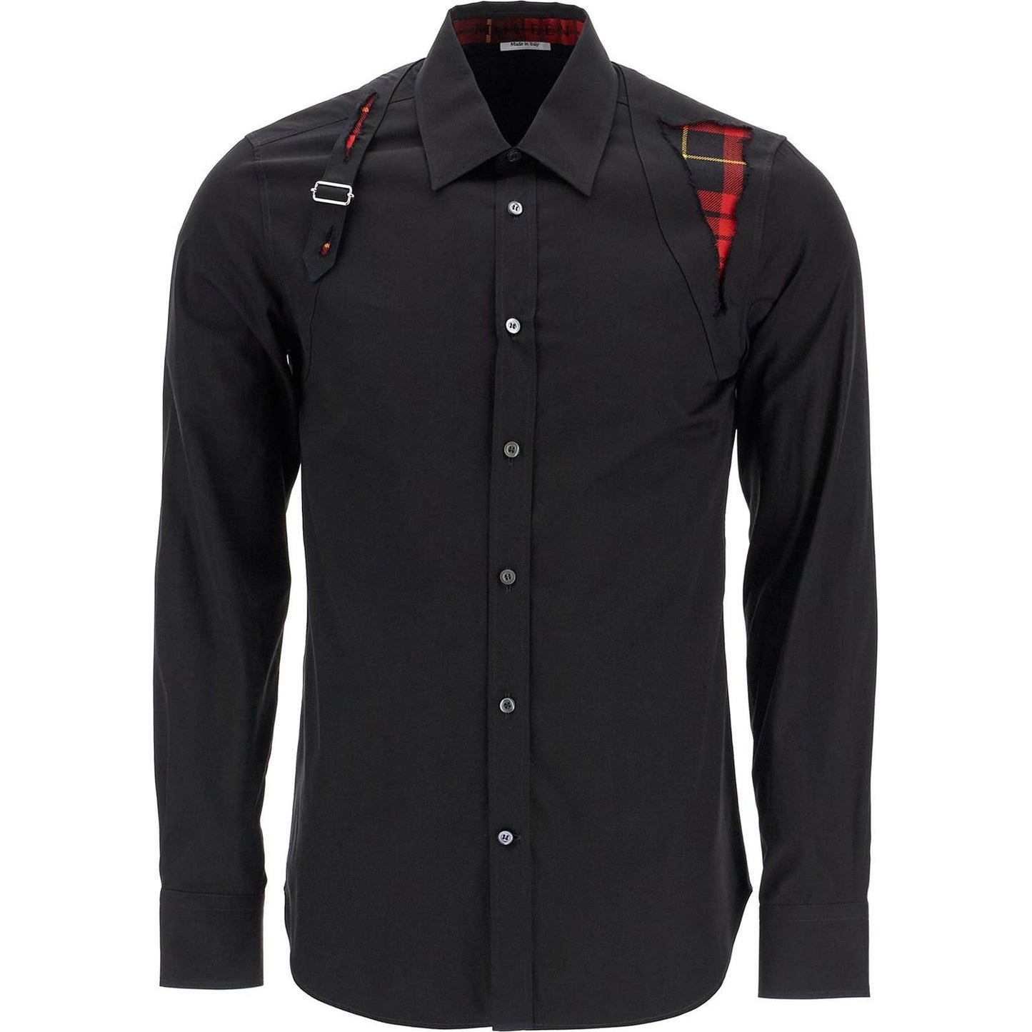 Alexander Mcqueen macqueen tartan harness shirt for Shirts Alexander Mcqueen