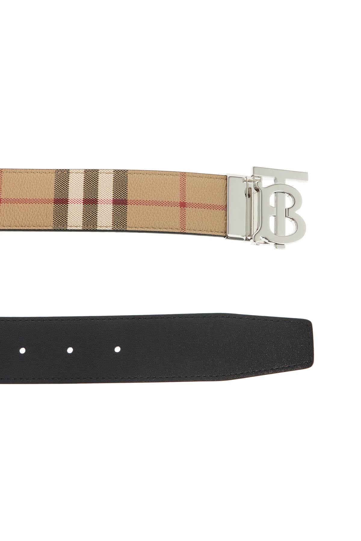 Burberry Burberry check reversibile belt