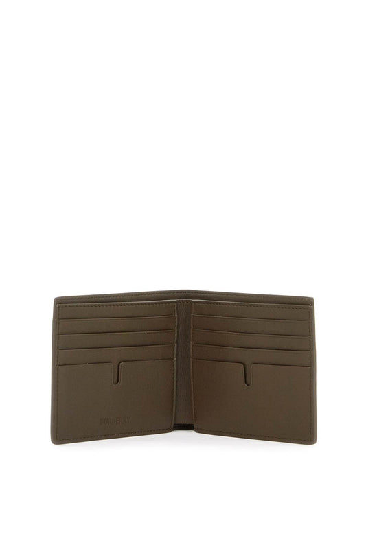 Burberry book wallet in coated canvas bi-fold design Small Leather Goods Burberry