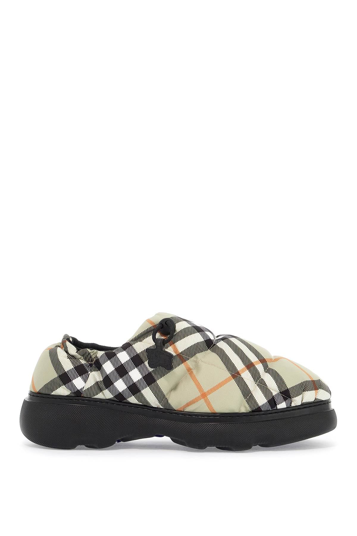 Burberry nylon check mules pillow for Mules Burberry