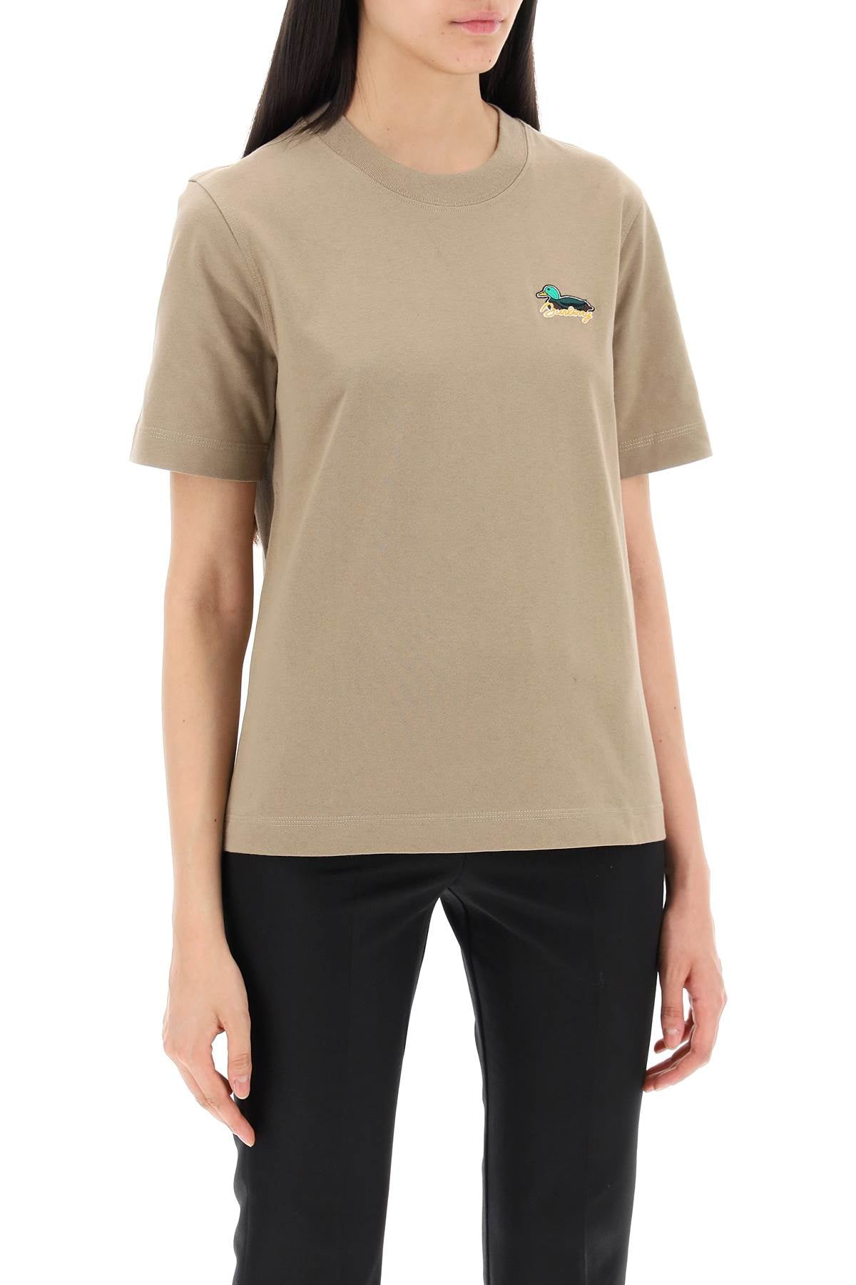 Burberry t-shirt with duck detail Topwear Burberry