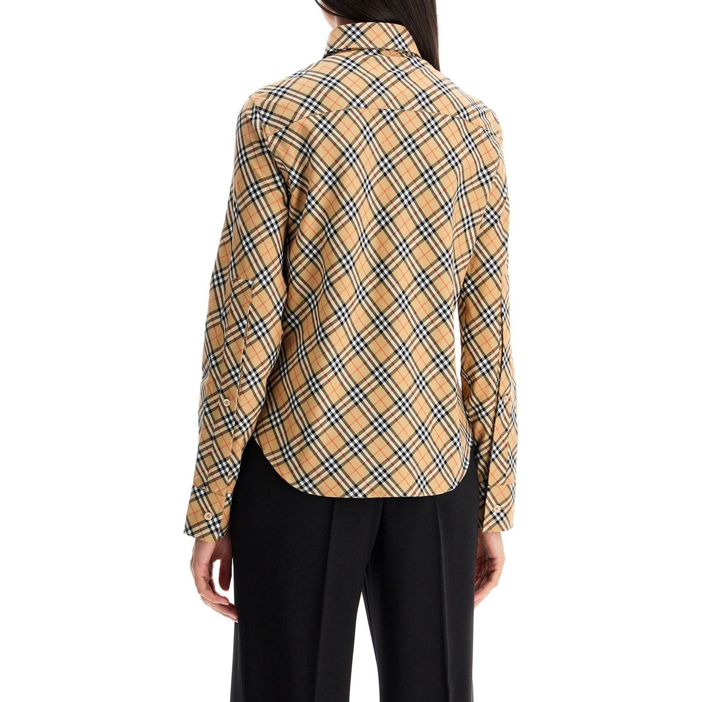 Burberry ered shirt with button-down Topwear Burberry