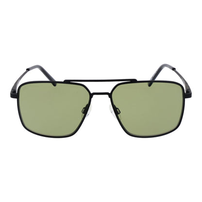 Serengeti Black Metal Sunglasses