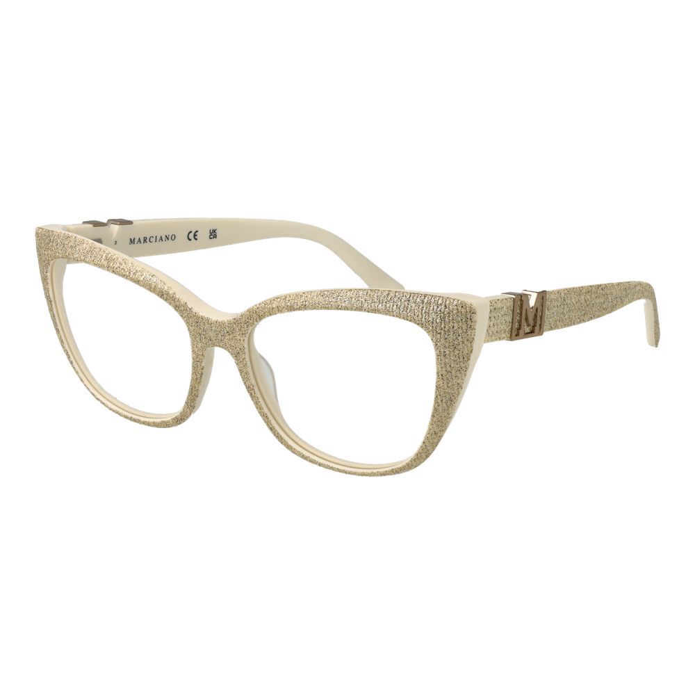 Marciano by Guess Gold Acetate Glasses (Frames) 1728,67345776800,Accessories,Glasses (Frames) - Glasses and Sunglasses - Accessories,Glasses and Sunglasses - Accessories,Gold,Marciano by Guess,New with tags,Women