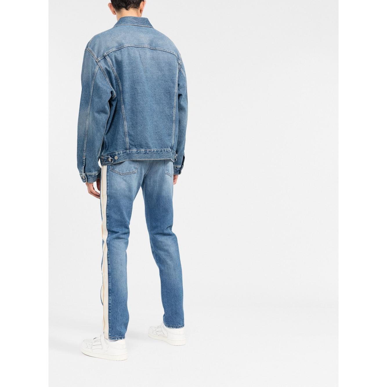 Palm Angels Jeans Clear Blue Jeans Palm Angels