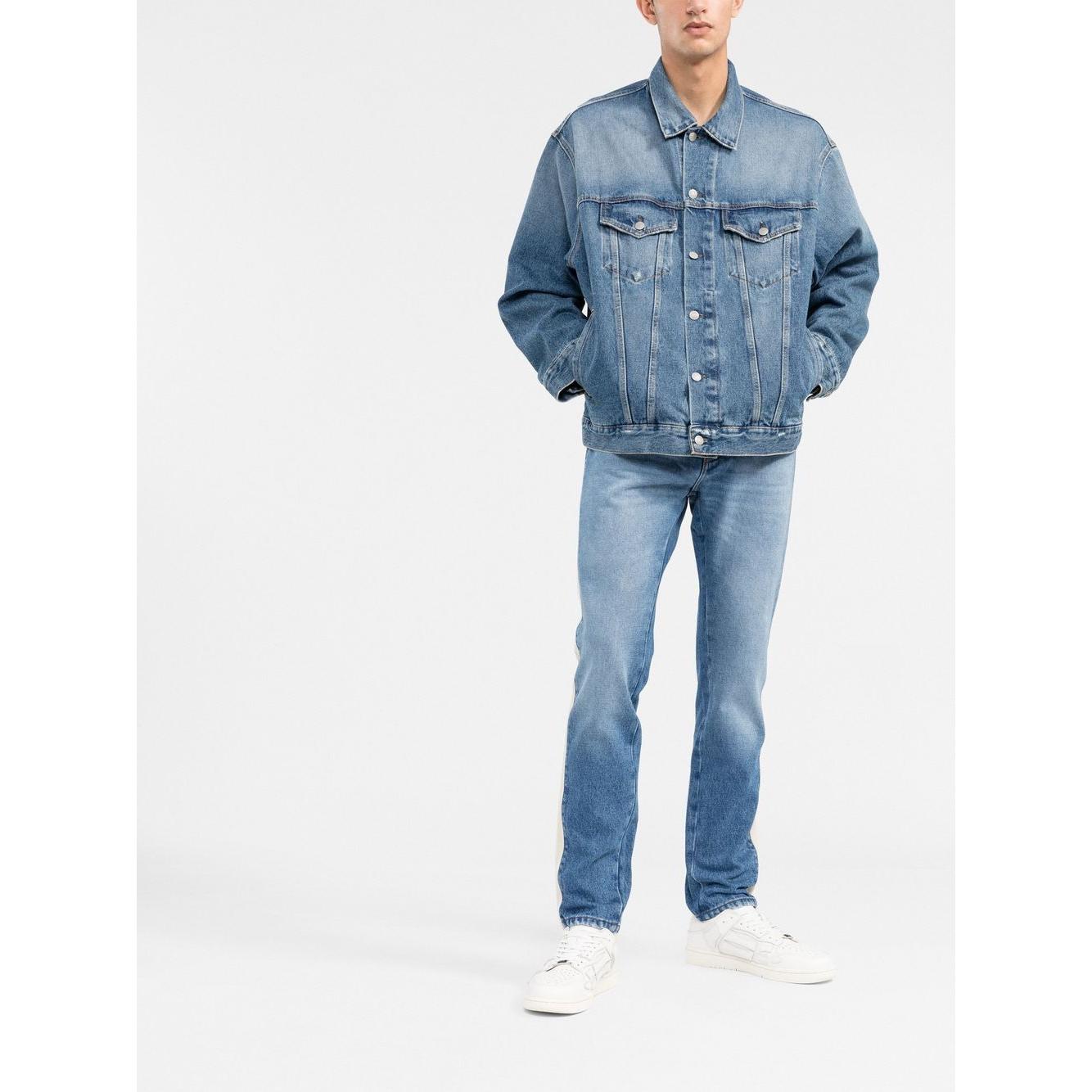 Palm Angels Jeans Clear Blue Jeans Palm Angels