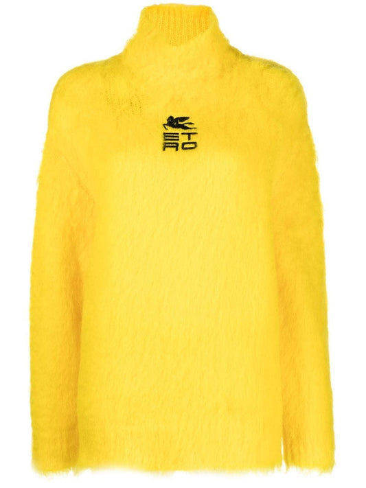 Etro Sweaters Yellow Topwear Etro