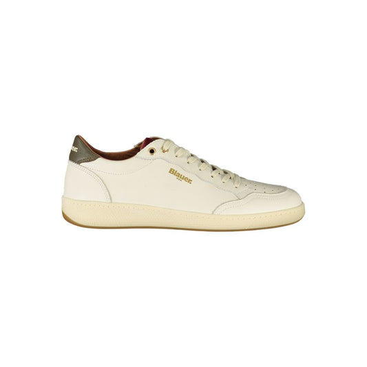 Blauer Bianco Polyurethane Men Sneaker 1728,67403481248,Athletic - Sneakers - Shoes,Blauer,EU40/US7,EU41/US8,EU44/US11,Men,New with tags,Shoes,Sneakers - Shoes,White