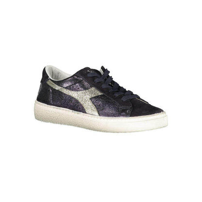 Diadora Black Leather Women Sneaker 1728,67403481248,Athletic - Sneakers - Shoes,Black,Clothing,Diadora,EU35.5/US5.5,EU36.5/US6.5,New with tags,Shoes,Sneakers - Shoes,Sneakers - Women - Shoes,Women,Women - Shoes