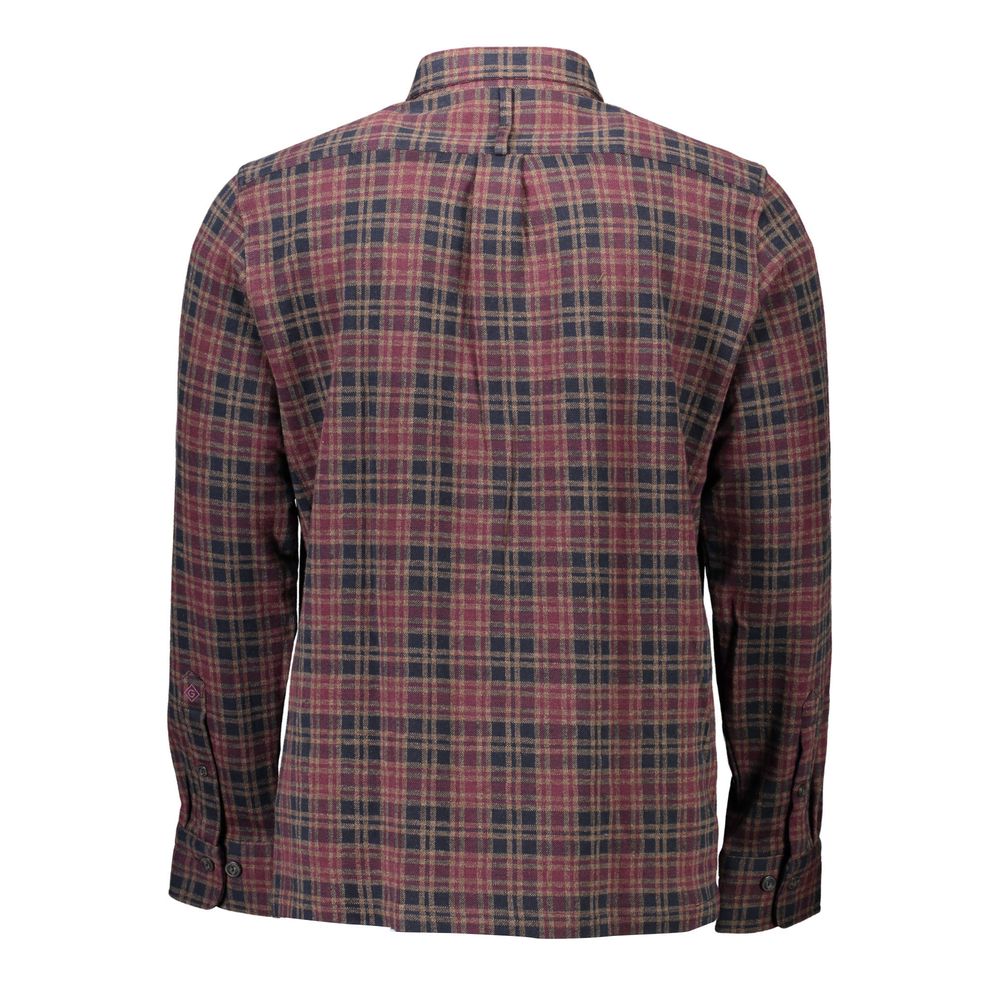 Gant Marrone Cotton Mens Shirt 1728,67403481248,Brown,Clothing,Gant,M,Men,Men - Clothing,New with tags,Pattern - Shirts - Clothing,S,Shirts - Clothing,Shirts - Men - Clothing,XXL