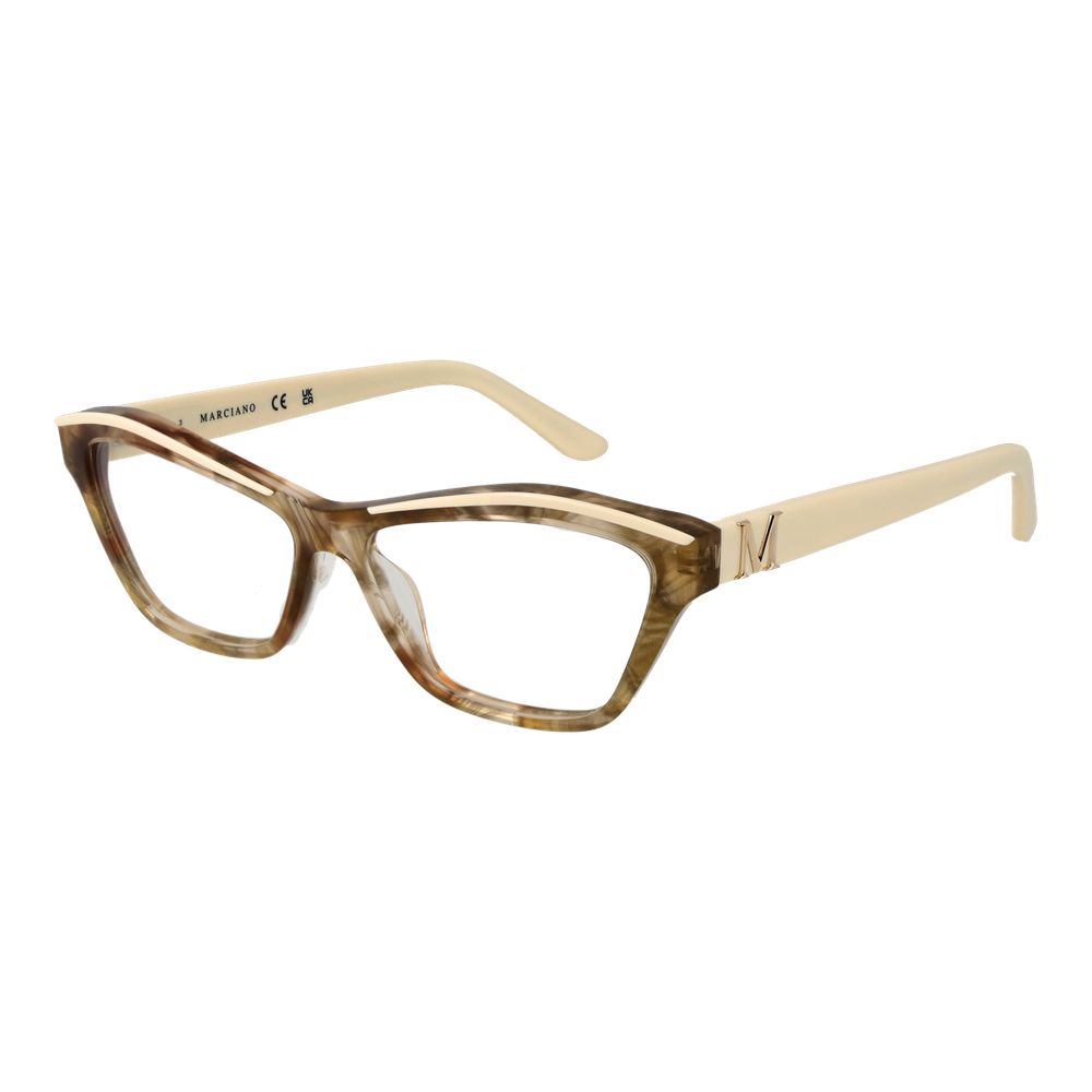 Marciano by Guess Beige Acetate Glasses (Frames) 1728,67345776800,Accessories,Beige,Glasses (Frames) - Glasses and Sunglasses - Accessories,Glasses and Sunglasses - Accessories,Marciano by Guess,New with tags,Women