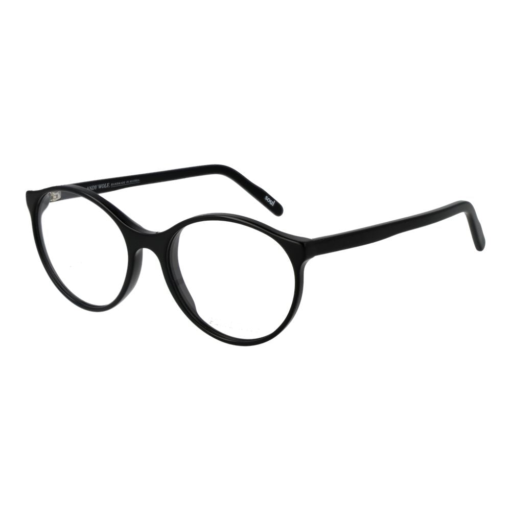Andy Wolf Black Acetate Glasses (Frames) 1728,67345776800,Accessories,Andy Wolf,Black,Glasses (Frames) - Glasses and Sunglasses - Accessories,Glasses and Sunglasses - Accessories,New with tags,Unisex