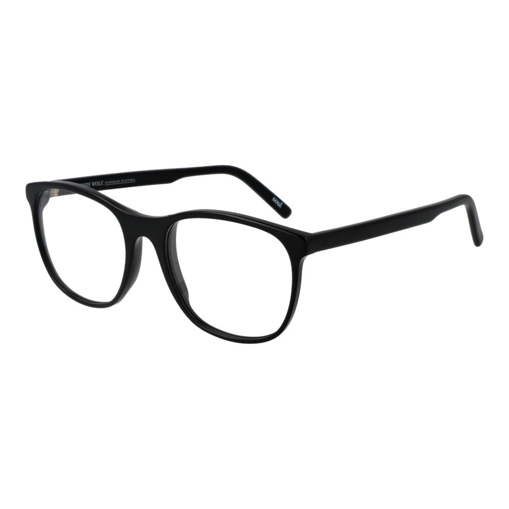 Andy Wolf Black Acetate Glasses (Frames) 1728,67345776800,Accessories,Andy Wolf,Black,Glasses (Frames) - Glasses and Sunglasses - Accessories,Glasses and Sunglasses - Accessories,New with tags,Unisex