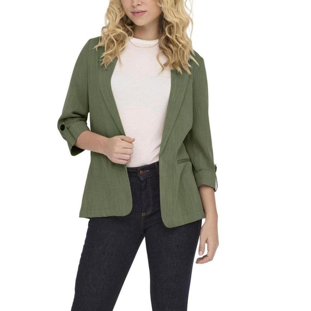 Only Green Viscose Blazer