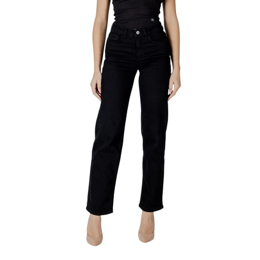 ICHI Black Cotton Relaxed Fit Jeans 1728,71956299936,Black,Clothing,ICHI,Jeans Denim - Clothing,New with tags,Relaxed Fit Jeans - Jeans Denim - Clothing,W26 | L32,Women