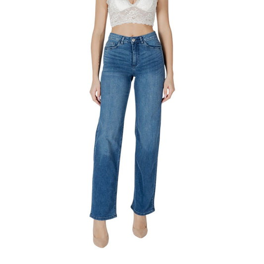 ICHI Blue Cotton Relaxed Fit Jeans 1728,71956299936,Blue,Clothing,ICHI,Jeans Denim - Clothing,New with tags,Relaxed Fit Jeans - Jeans Denim - Clothing,W25 | L32,W28 | L32,W29 | L32,W29 | L34,W30 | L32,W31 | L32,W32 | L32,W33 | L32,Women