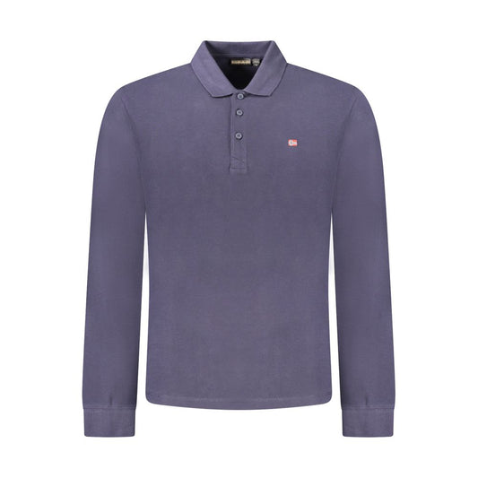Napapijri Blue Cotton Men Polo Shirt 1728,67403481248,Blue,Clothing,L,Men,Napapijri,New with tags,Polo Shirts - T-Shirts - Clothing,S,T-Shirts - Clothing,XL,XXL