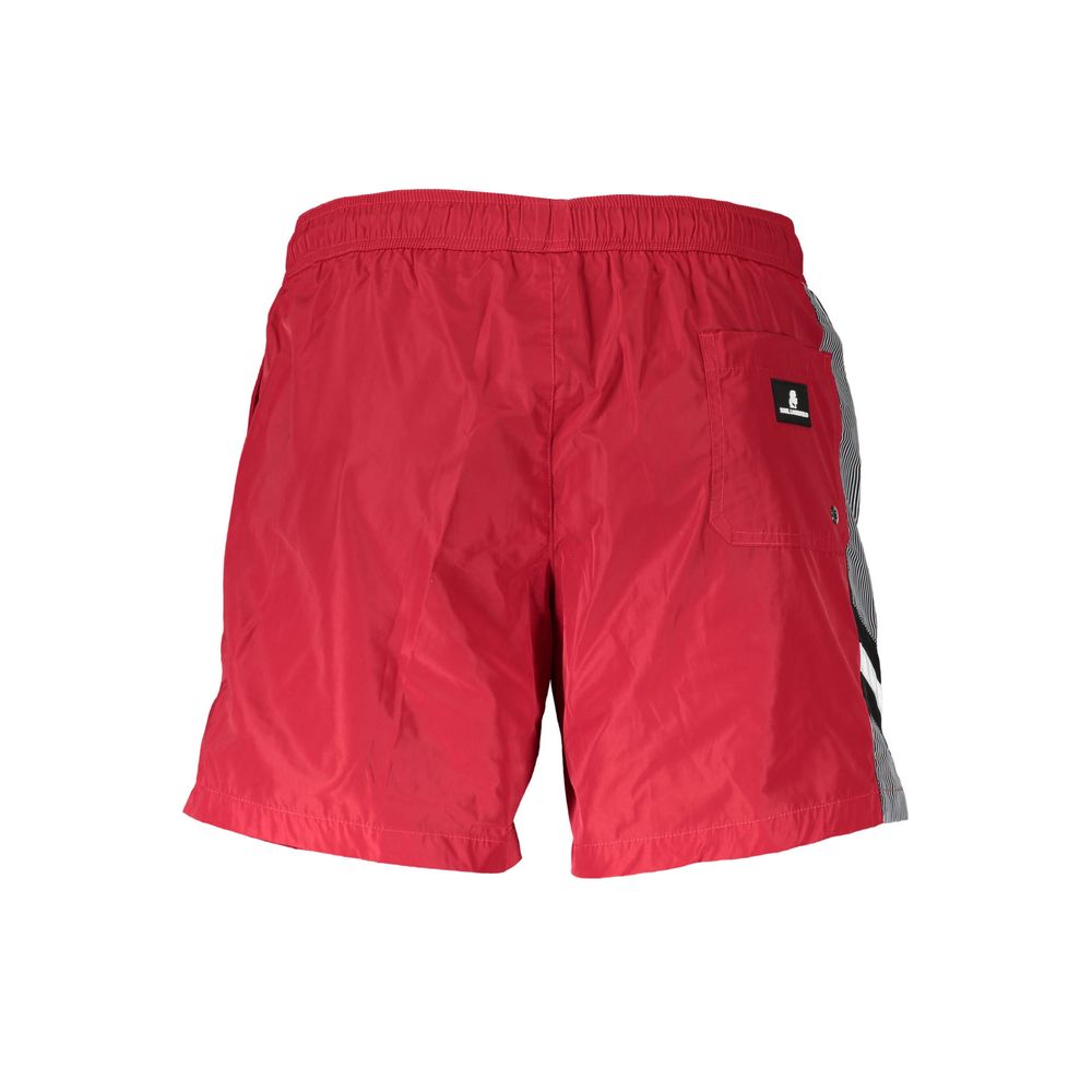 Karl Lagerfeld Rosso Polyester Men's Beachwear Boxer 1728,67403481248,Clothing,Karl Lagerfeld,M,Men,New with tags,Red,S,Swim Shorts - Swimwear - Clothing,Swimwear - Clothing