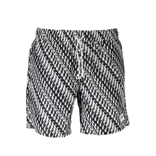 Karl Lagerfeld White Polyester Men's Swim Boxer 1728,67403481248,Clothing,Karl Lagerfeld,Men,New with tags,S,Swim Shorts - Swimwear - Clothing,Swimwear - Clothing,White