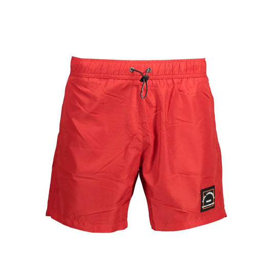 Karl Lagerfeld Rosso Polyester Men's Swim Boxer 1728,67403481248,Clothing,Karl Lagerfeld,Men,New with tags,Red,S,Shorts - Clothing
