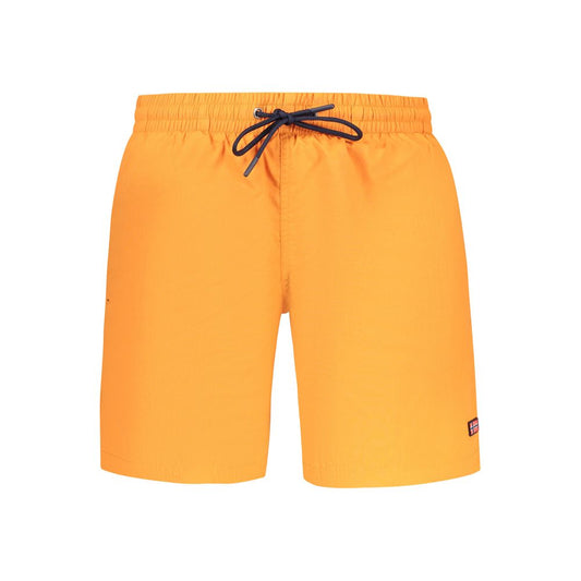 Norway 1963 Arancione Poliammide Men's Swim Boxer