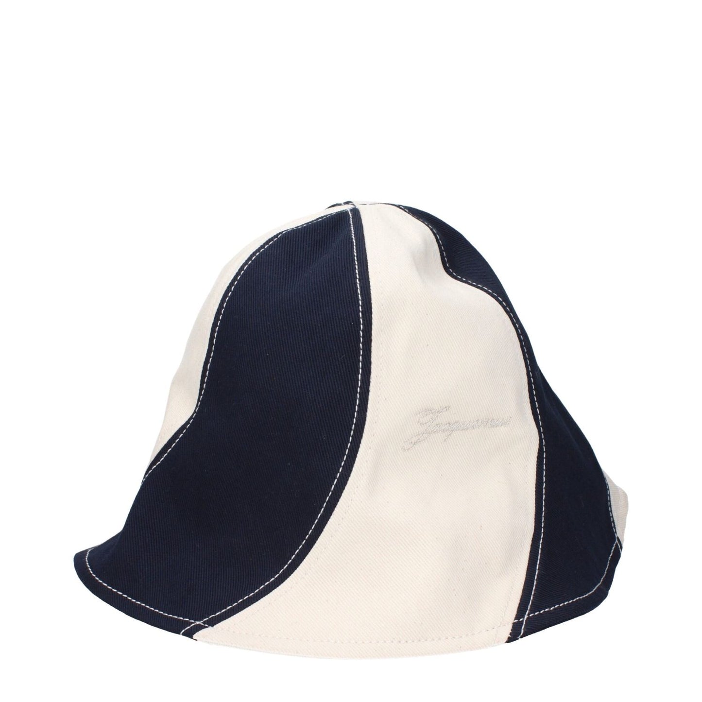 Jacquemus Blue Cotton Bucket Hat 1728,58 cm|M,60 cm|XL,75667636384,Accessories,Blue,Bucket Hats - Hats - Accessories,Hats - Accessories,Jacquemus,Men,New with tags