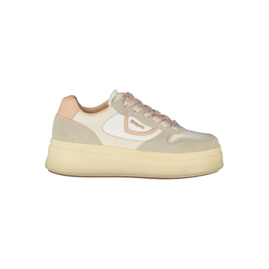 Blauer Bianco Poliuretano Woman Sneaker
