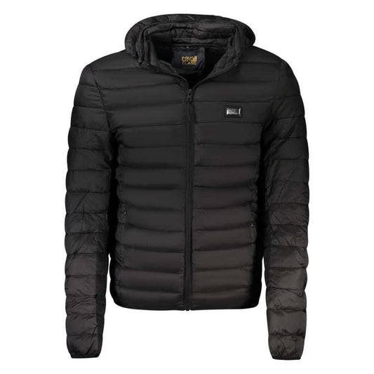 Cavalli Class Black Polyester Men's Jacket 1728,67403481248,Black,Cavalli Class,Clothing,Jackets & Coats - Clothing,Men,New with tags,Shell Jackets - Jackets & Coats - Clothing,XXL