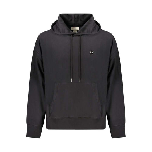 Calvin Klein Black Cotton Men Sweatshirt 1728,67403481248,Black,Calvin Klein,Clothing,L,M,Men,New with tags,S,Sweaters - Clothing,Sweatshirts - Sweaters - Clothing,XL,XXL