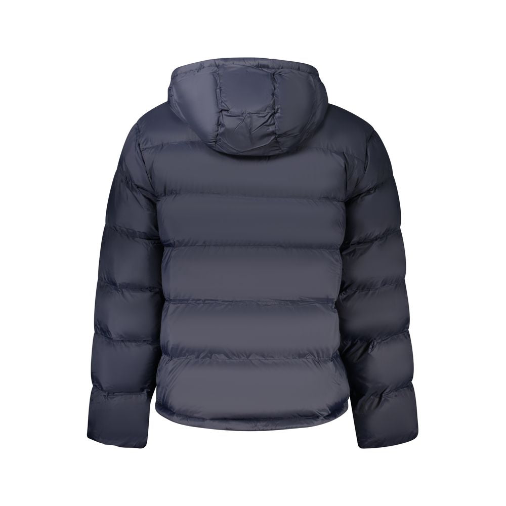 Calvin Klein Blu Poliammide Men's Jacket 1728,67403481248,Blue,Calvin Klein,Clothing,Full-Length Jackets - Jackets & Coats - Clothing,Jackets & Coats - Clothing,Men,New with tags,XL,XXL
