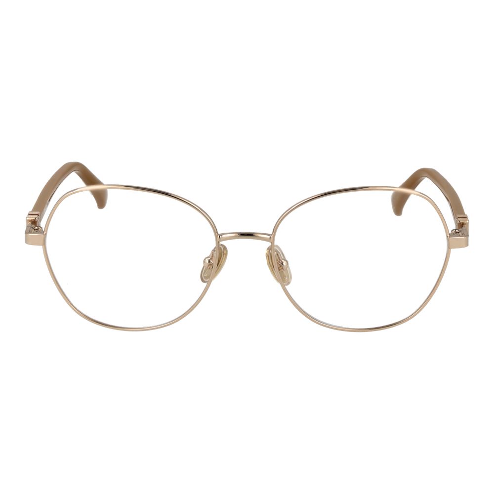 Max Mara Gold Metal Glasses (Frames) 1728,67345776800,Accessories,Glasses (Frames) - Glasses and Sunglasses - Accessories,Glasses and Sunglasses - Accessories,Gold,Max Mara,New with tags,Women