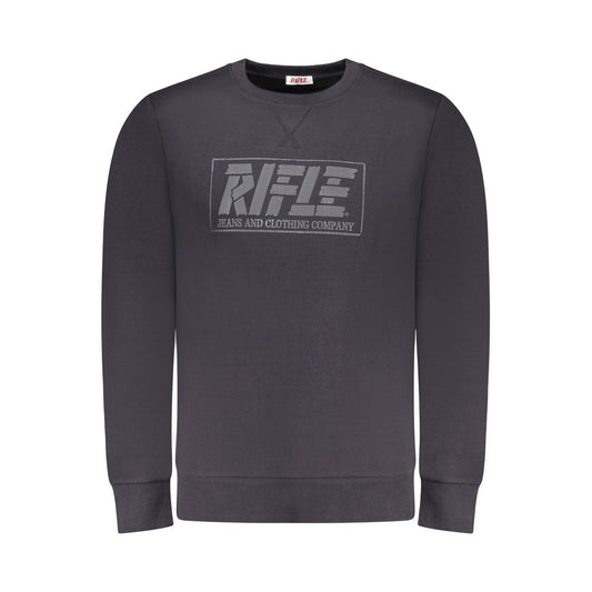 Rifle Blue Cotton Men Sweater